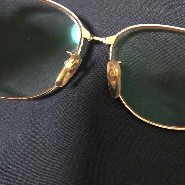 celine ヴィンテージ 眼鏡 度あり メタルフレーム ゴールド