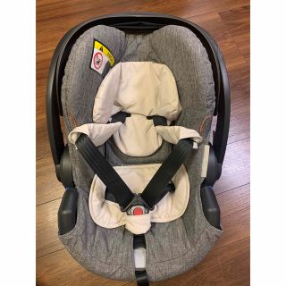 ストッケ(Stokke)の送料込み　ストッケ　イージーゴー　ブラックメラーンジ(自動車用チャイルドシート本体)