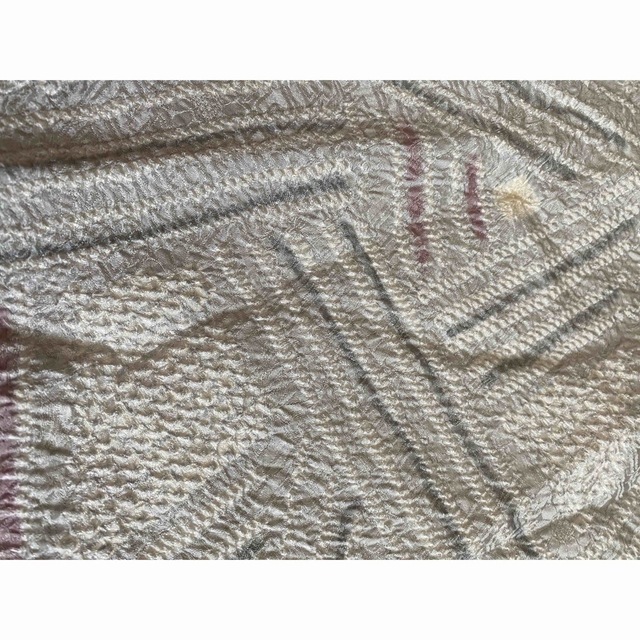 道行　絹　総絞り　小さい人向き　自宅保管 レディースの水着/浴衣(着物)の商品写真