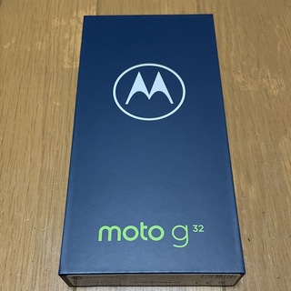 Motorola - 新品未開封 モトローラー moto g 32 ミネラルグレイ
