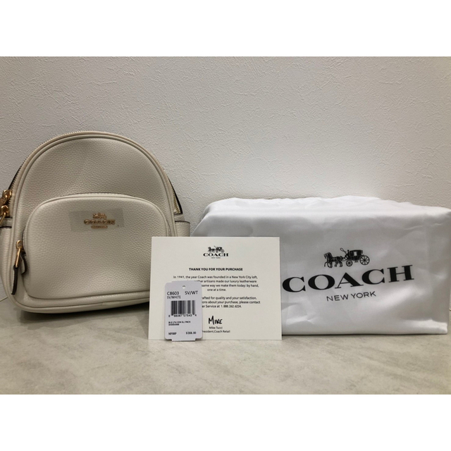 coach リュック　C8603