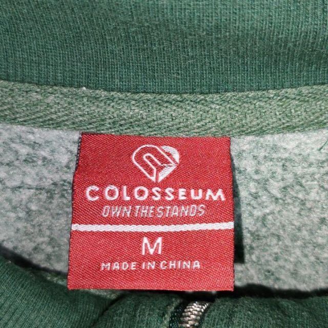 COLOSSEUM フルジップアップトレーナー ポケット付き 親指出しの通販 ...