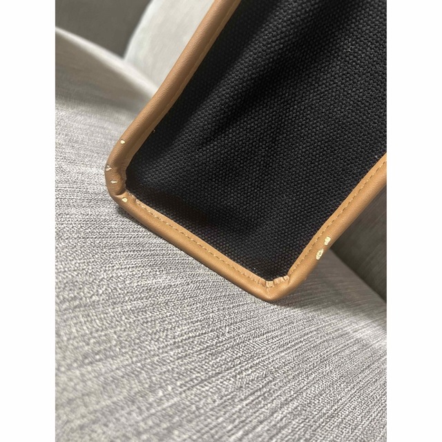 セブンテン】ワンポイント刺繍トートミニバッグ very別注 馬 ブラック