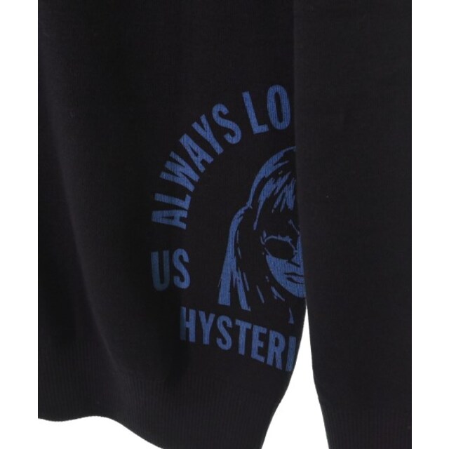 HYSTERIC GLAMOUR(ヒステリックグラマー)のHYSTERIC GLAMOUR ヒステリックグラマー カーディガン S 黒 【古着】【中古】 メンズのトップス(カーディガン)の商品写真