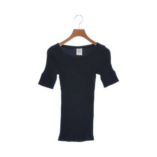 ハイク(HYKE)のHYKE ハイク Tシャツ・カットソー -(XS位) 黒 【古着】【中古】(カットソー(半袖/袖なし))