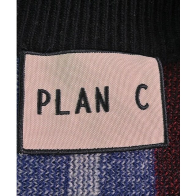 Plan C(プランシー)のPLAN C ブルゾン（その他） 40(M位) 青x黒x白等(ストライプ) 【古着】【中古】 レディースのジャケット/アウター(その他)の商品写真