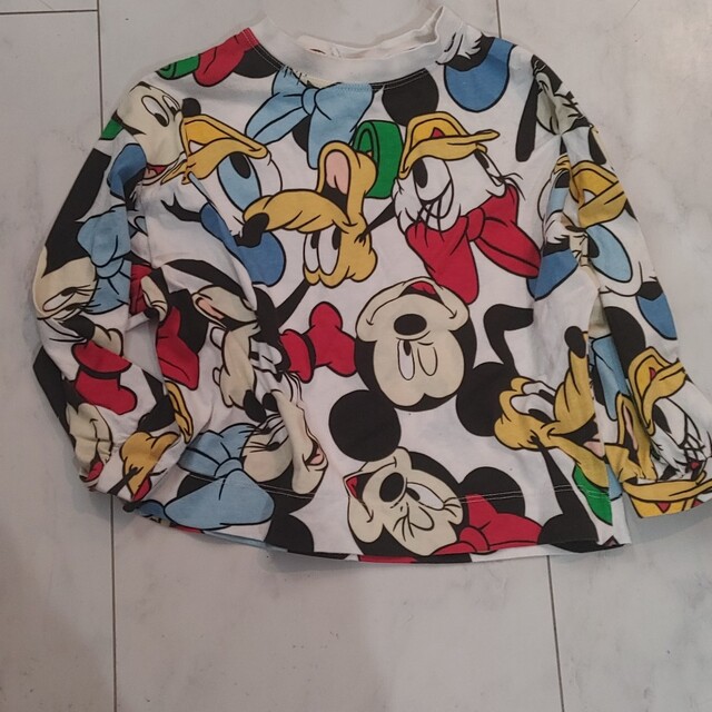 ZARA KIDS(ザラキッズ)のMickey　トップス キッズ/ベビー/マタニティのキッズ服女の子用(90cm~)(Tシャツ/カットソー)の商品写真