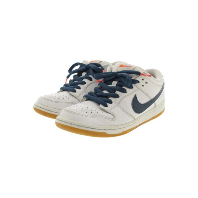 オールシーズンスニーカーカットNIKE ナイキ スニーカー 25cm 白x紺