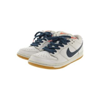 ナイキ(NIKE)のNIKE ナイキ スニーカー 25cm 白x紺 【古着】【中古】(スニーカー)