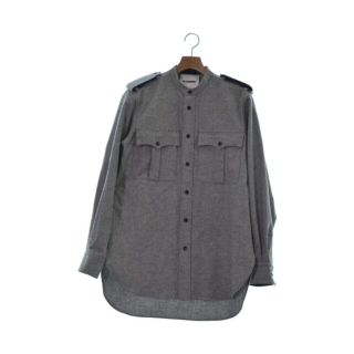 ジルサンダー(Jil Sander)のJIL SANDER ジルサンダー カジュアルシャツ 39(M位) グレー 【古着】【中古】(シャツ)