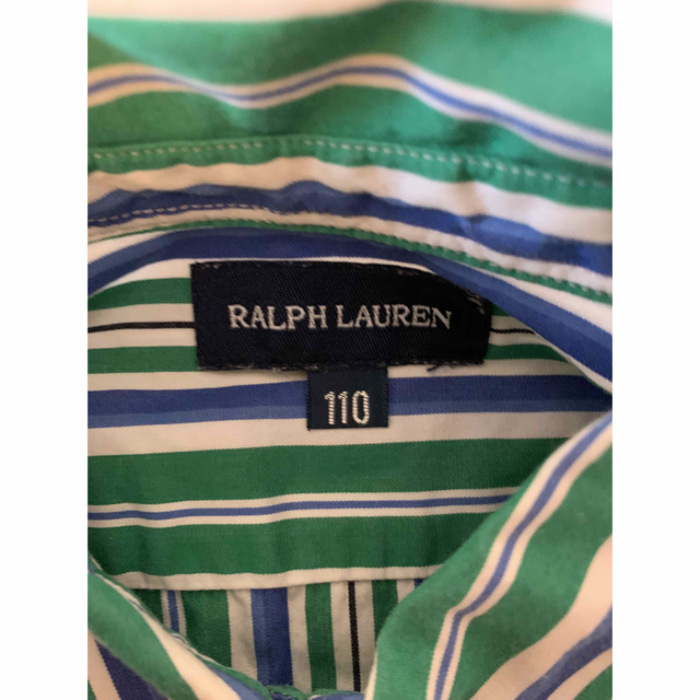 Ralph Lauren(ラルフローレン)のラルフローレン  シャツ　110       キッズ/ベビー/マタニティのキッズ服男の子用(90cm~)(ブラウス)の商品写真