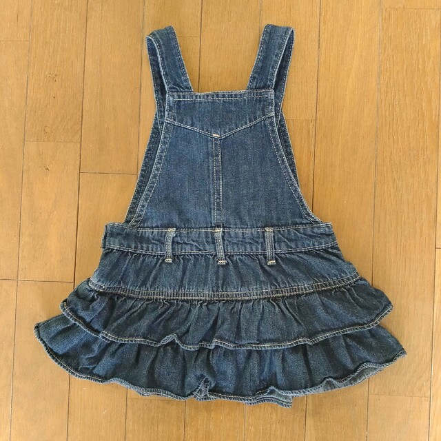 babyGAP(ベビーギャップ)のGAP🌼フリフリジャンスカ&ロンパース🌼80-90cm キッズ/ベビー/マタニティのベビー服(~85cm)(ワンピース)の商品写真