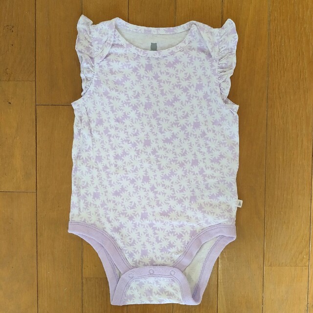 babyGAP(ベビーギャップ)のGAP🌼フリフリジャンスカ&ロンパース🌼80-90cm キッズ/ベビー/マタニティのベビー服(~85cm)(ワンピース)の商品写真