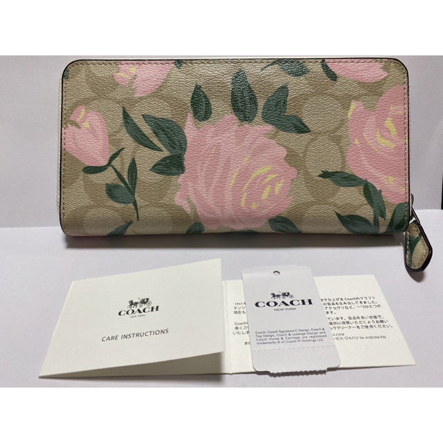 ⚠️ラスト1点⚠️新品‼️COACH‼️ シグネチャー カモ ローズプリント