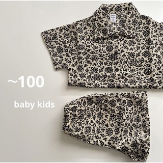 baby kids セットアップ　半袖　ショートパンツ　子供服