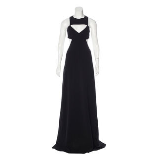 Michael Kors ロングドレス　イブニングドレス　ブラック(ロングドレス)