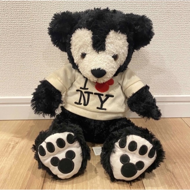 海外限定 黒 ブラックダッフィー ぬいぐるみ WDW NYC ディズニー 希少エンタメ/ホビー