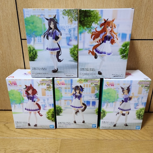 BANDAI(バンダイ)のウマ娘　フィギュア　５点 エンタメ/ホビーのフィギュア(アニメ/ゲーム)の商品写真