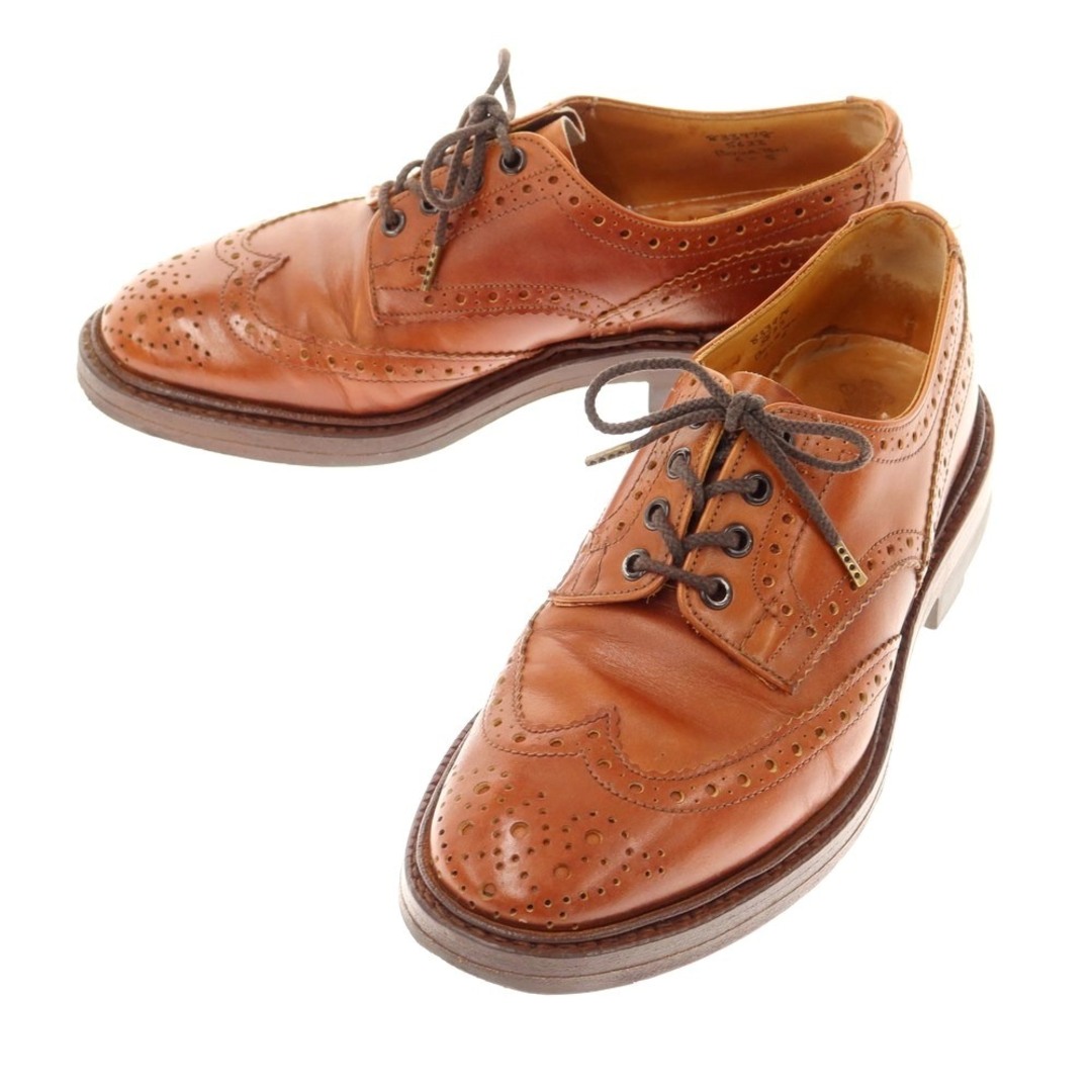 付属品保存袋トリッカーズ Tricker's BOURTON ウイングチップ カントリーシューズ【サイズ6】【メンズ】