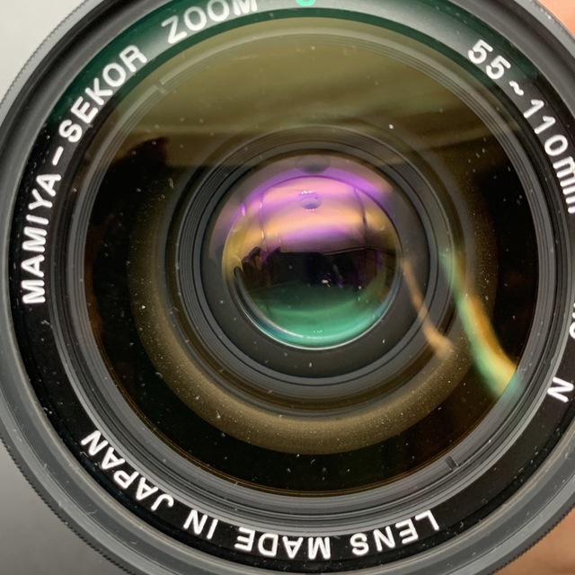 USTMamiya(マミヤ)の中判カメラ マミヤ645 Mamiya645 pro レンズ 説明書付き スマホ/家電/カメラのカメラ(フィルムカメラ)の商品写真