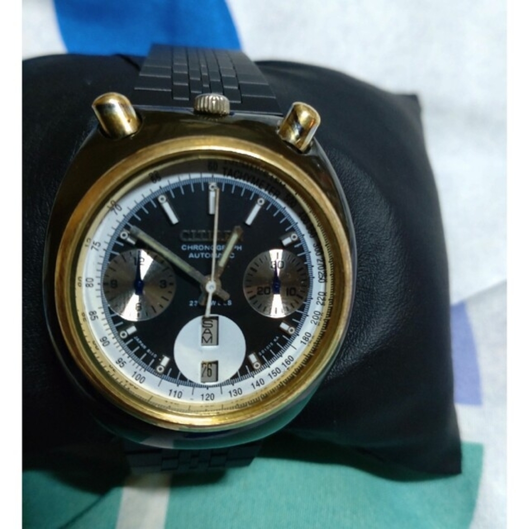 CITIZEN(シチズン)のシチズンチャレンジタイマー希少　ミッキーブラッキーケース極美品激レヤ値下げ メンズの時計(腕時計(アナログ))の商品写真