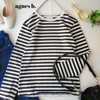 アニエスベー(agnes b.)の四三様ご専用☆【アニエスベー】ボーダー長袖シャツ　綿100%　定番Tシャツ(カットソー(長袖/七分))