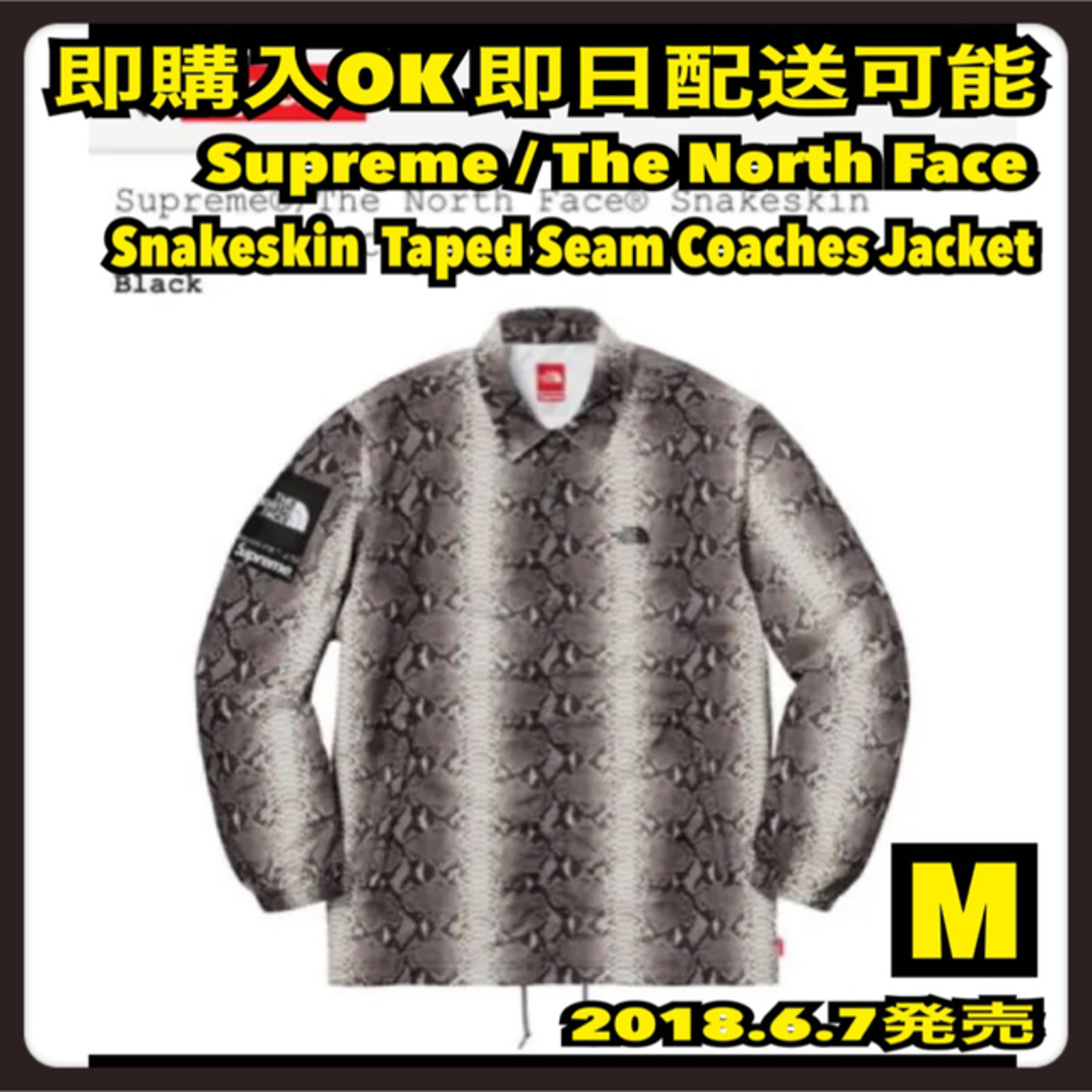 送料込 最安！Supreme The North Face Snakeskin