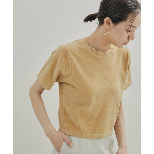 SALON adam et rope' - 【ベージュ(27)】【オーガニックコットン
