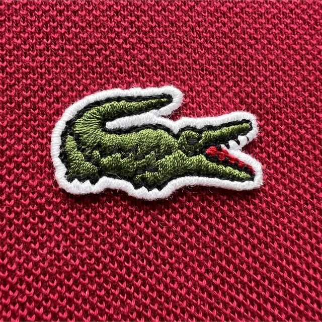 LACOSTE(ラコステ)の新品　Lacoste ラコステ　エンジ　ポロシャツ　2XL バーガンディー　赤 メンズのトップス(ポロシャツ)の商品写真