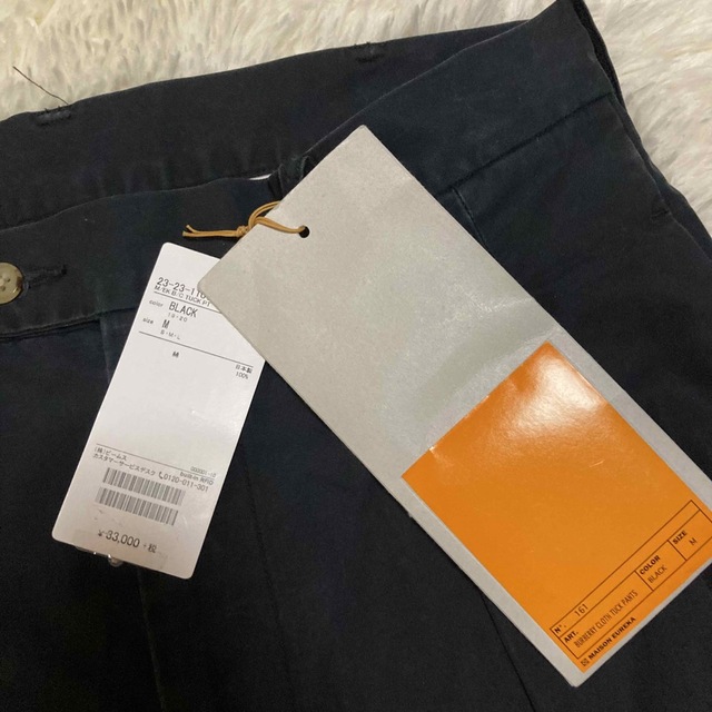 MAISON EUREKA(メゾンエウレカ)のメゾンエウレカ　BURBERRY CLOTH TUCK PANTS 未使用　M レディースのパンツ(カジュアルパンツ)の商品写真