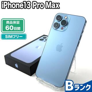 アイフォーン(iPhone)のiPhone13 Pro Max 1TB シエラブルー SIMフリー 中古 Bランク 本体【ReYuuストア（リユーストア）】(スマートフォン本体)