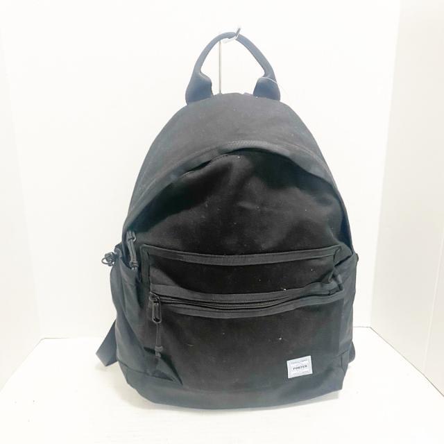 午前12時前のご注文は当日発送 ポーター リュックサック美品 - 黒