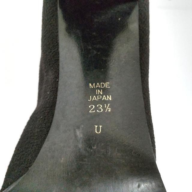 DIANA(ダイアナ)のダイアナ ロングブーツ 23 1/2 U美品  - 黒 レディースの靴/シューズ(ブーツ)の商品写真
