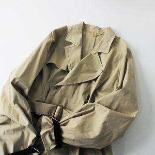 SUNSEA - TAUPE Switching Offset Coatの通販 by 灯油きらひ's shop