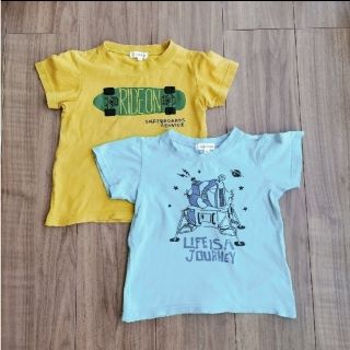 サンカンシオン(3can4on)のTシャツ　100センチ　２枚セット　3can4on(Tシャツ/カットソー)