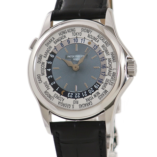 パテックフィリップ(PATEK PHILIPPE)のパテックフィリップ  ワールドタイム 5110P-001 自動巻き メン(腕時計(アナログ))