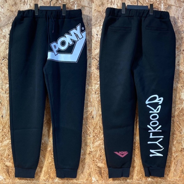 PONY ポニー スウェット パンツ M ブラック