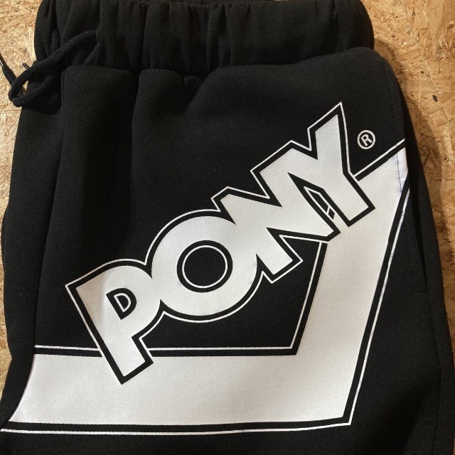 PONY ポニー スウェット パンツ M ブラック 1