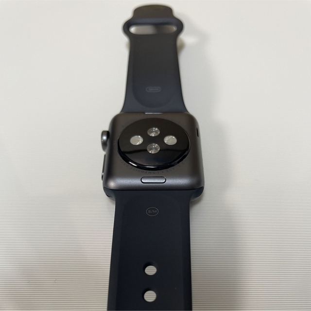 Apple Watch(アップルウォッチ)の『美品・完品』Apple Watch 3 38mm GPSモデル オマケ多数♪ メンズの時計(腕時計(デジタル))の商品写真