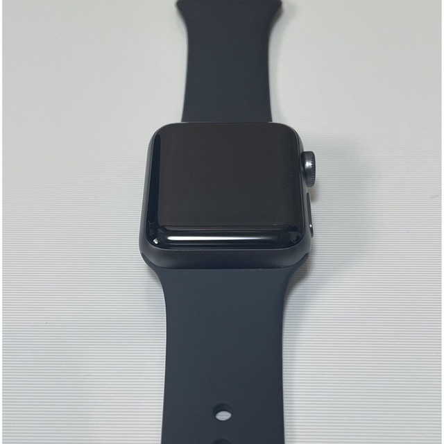 Apple Watch(アップルウォッチ)の『美品・完品』Apple Watch 3 38mm GPSモデル オマケ多数♪ メンズの時計(腕時計(デジタル))の商品写真