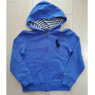 ポロラルフローレン(POLO RALPH LAUREN)の美品！ポロラルフローレンのパーカー　120☆キッズカーディガン(ジャケット/上着)