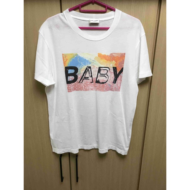 saint laurent paris BABY Tシャツ