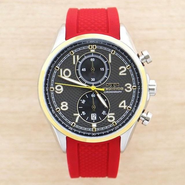 新品 TECHNOS テクノス 正規品 クロノグラフ 多機能腕時計