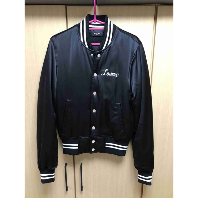 AMIRI - 国内正規 AMIRI アミリ LOVERS ボンバージャケットの AMIRI - 国内正規 AMIRI アミリ LOVERS ボンバージャケットの