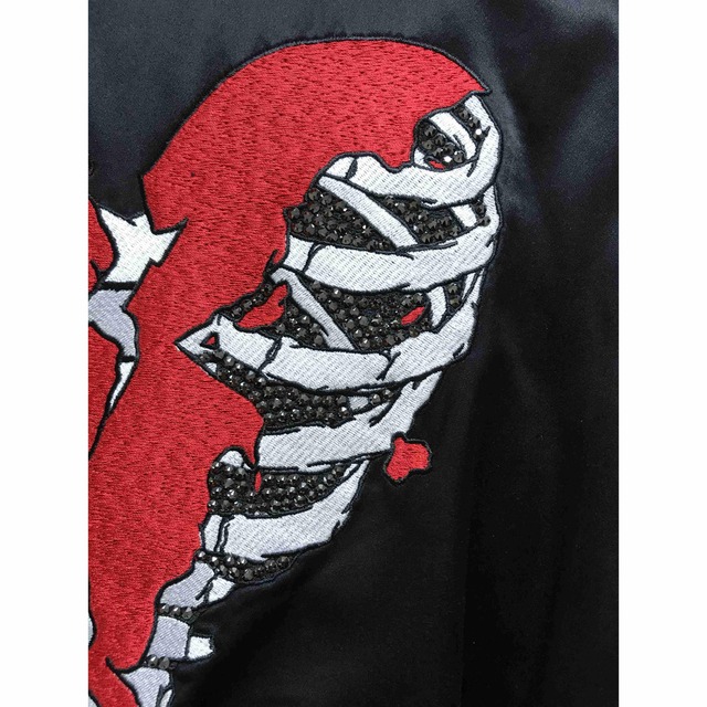 AMIRI - 国内正規 AMIRI アミリ LOVERS ボンバージャケットの AMIRI - 国内正規 AMIRI アミリ LOVERS ボンバージャケットの