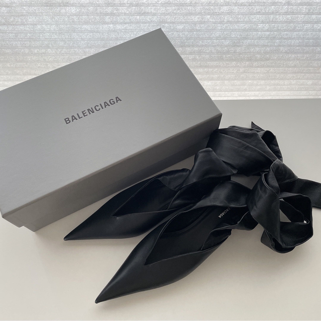 【新品】BALENCIAGA バレンシアガ  レースアップシューズ パンプス