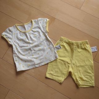 ユニクロ(UNIQLO)のユニクロ　パジャマ　80 名前記載有(パジャマ)