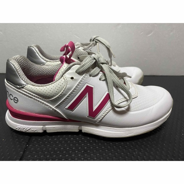 New Balance - ニューバランス ピンク レディース ゴルフシューズ 22.5
