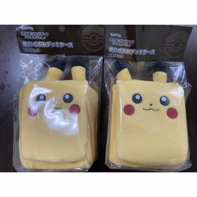 ポケモン　ポケモンカード　ポケカ　ぬいぐるみデッキケース　ピカチュウ