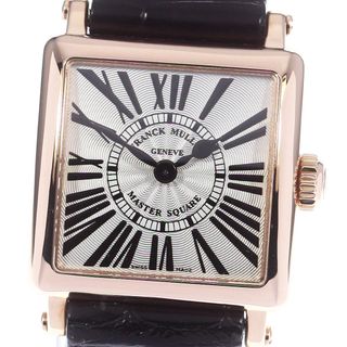 フランクミュラー(FRANCK MULLER)のフランクミュラー FRANCK MULLER 6002PQZR マスタースクエア プティ K18PG クォーツ レディース _742689(腕時計)